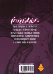 Verso de Initiation -3- Étreinte enneigée