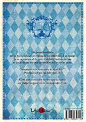 Verso de La petite faiseuse de livres - Ascendance of a Bookworm -1- Partie I - Volume I : La fille d’un soldat