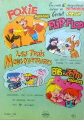 Verso de Bib et Zette (2e Série - Pop magazine/Comics humour) -10- Le diamant de Tante Minerve