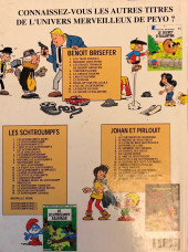 Verso de Benoît Brisefer -1c1999- Les taxis rouges
