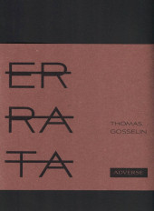 Verso de Errata