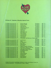 Verso de U-Comix Sonderband -20- U-Comix Sonderband 20 S. Clay Wilson