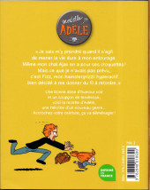 Verso de Mortelle Adèle -3b2023- C'est pas ma faute !