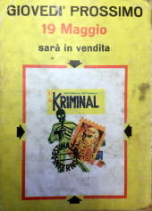 Verso de Kriminal (Editoriale Corno) -46- Gioco del più, (il)