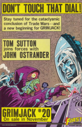 Verso de Grimjack (1984) -19- Trade Wars: Maelstrom