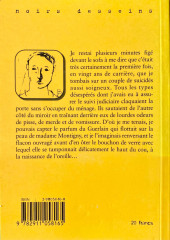 Verso de L'image du fils