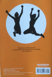 Verso de Never Stop - Fede & Vale - Storia di una barca e i una medaglia d'oro