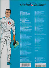 Verso de Michel Vaillant - La Collection (Hachette - L'Équipe) -19- De l'huile sur la piste !