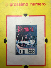 Verso de Kriminal (Editoriale Corno) -262- Dramma Tra Le Nubi