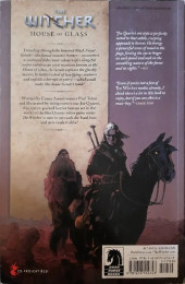 Verso de The witcher: House of Glass (2014) -INT- House of glass