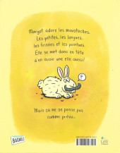 Verso de Margot veut une moustache