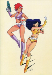 Verso de Dirty Pair - Le mystère de Nolandia - Le mystère de Nolandia