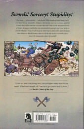 Verso de Groo vs. Conan (2014) -INT- Groo vs. Conan