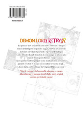 Verso de Demon Lord, Retry! R -3- Tome 3