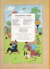 Verso de Tintin (Historique) -13B23bis- Les 7 boules de cristal
