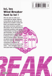 Verso de Wind Breaker (Satoru) -7- Tome 7