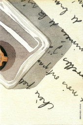 Verso de Théodore Poussin -6Liv- Lettres d'Orient