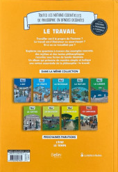 Verso de Toute la philo en BD - Le Travail