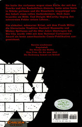 Verso de Sin City (en allemand) -4- Die Rechnung kommt am Schluss