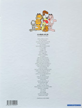 Verso de Garfield (Dargaud) -21b2005- La soupe est froide !