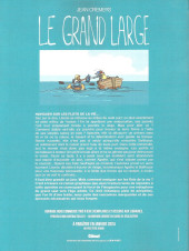 Verso de Le grand Large (Cremers) -HC- Le Grand large