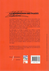 Verso de (DOC) Études et essais divers -2022- La destruction des images en bande dessinée