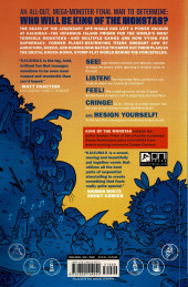 Verso de Kaijumax (en anglais) -INT03- Season Three, King of the Monsters