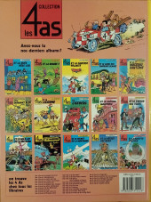 Verso de Les 4 as -22a1991- Les 4 as et le hold-up de la Big Bank