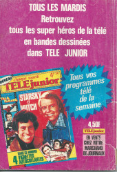 Verso de Télé parade -38- Numéro 38