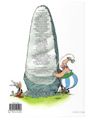 Verso de Astérix (Hachette) -13c2022- Astérix et le chaudron