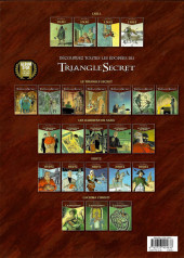 Verso de Le triangle secret - I.N.R.I -4a2018- Résurrection