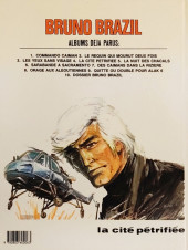 Verso de Bruno Brazil -4c19856- La cité pétrifiée