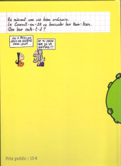 Verso de La fuite en avant - Tome 1