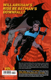 Verso de Detective Comics (Période Rebirth, 2016) -INTc- Arkham Rising