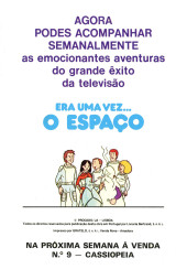 Verso de Era uma vez... O espaço -8- A longa viagem