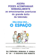 Verso de Era uma vez... O espaço -19- O estranho regresso a Ómega