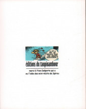 Verso de Le flagada -7a2005- Catchatouva !