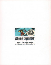 Verso de Le flagada -8a2005- Les Pignoufs ont disparu !