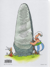 Verso de Astérix (Hachette) -1ES2024- Astérix le Gaulois