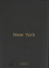 Verso de (AUT) Chabouté -Cat- New York