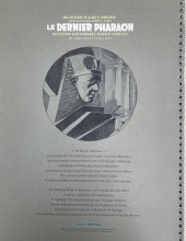 Verso de Blake et Mortimer (Les Aventures de) -HS3 SupHC- Le Dernier Pharaon