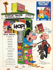 Verso de Achille Talon -8a1976- Achille Talon méprise l'obstacle