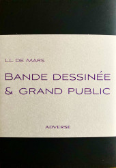 Verso de (DOC) Bande dessinée et grand public - Bande dessinée et grand public