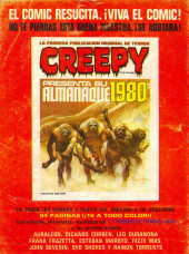 Verso de Creepy (Toutain - 1979 - Primera época) -8- Número 8
