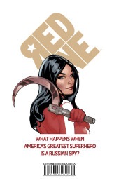 Verso de Red One -1- Welcome to America, part 1