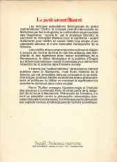 Verso de (AUT) Tardi -1980- Le petit savant illustré