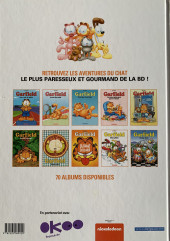 Verso de Garfield (Dargaud) -11OKOO- Ah, le farniente !