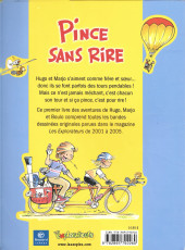 Verso de Les aventures de Hugo et Marjo - Pince sans rire
