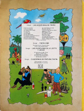 Verso de Tintín (Las Aventuras de) -15a1979- Tintín en el país del oro negro