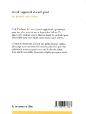 Verso de Les pièces détachées - les pièces détachées
